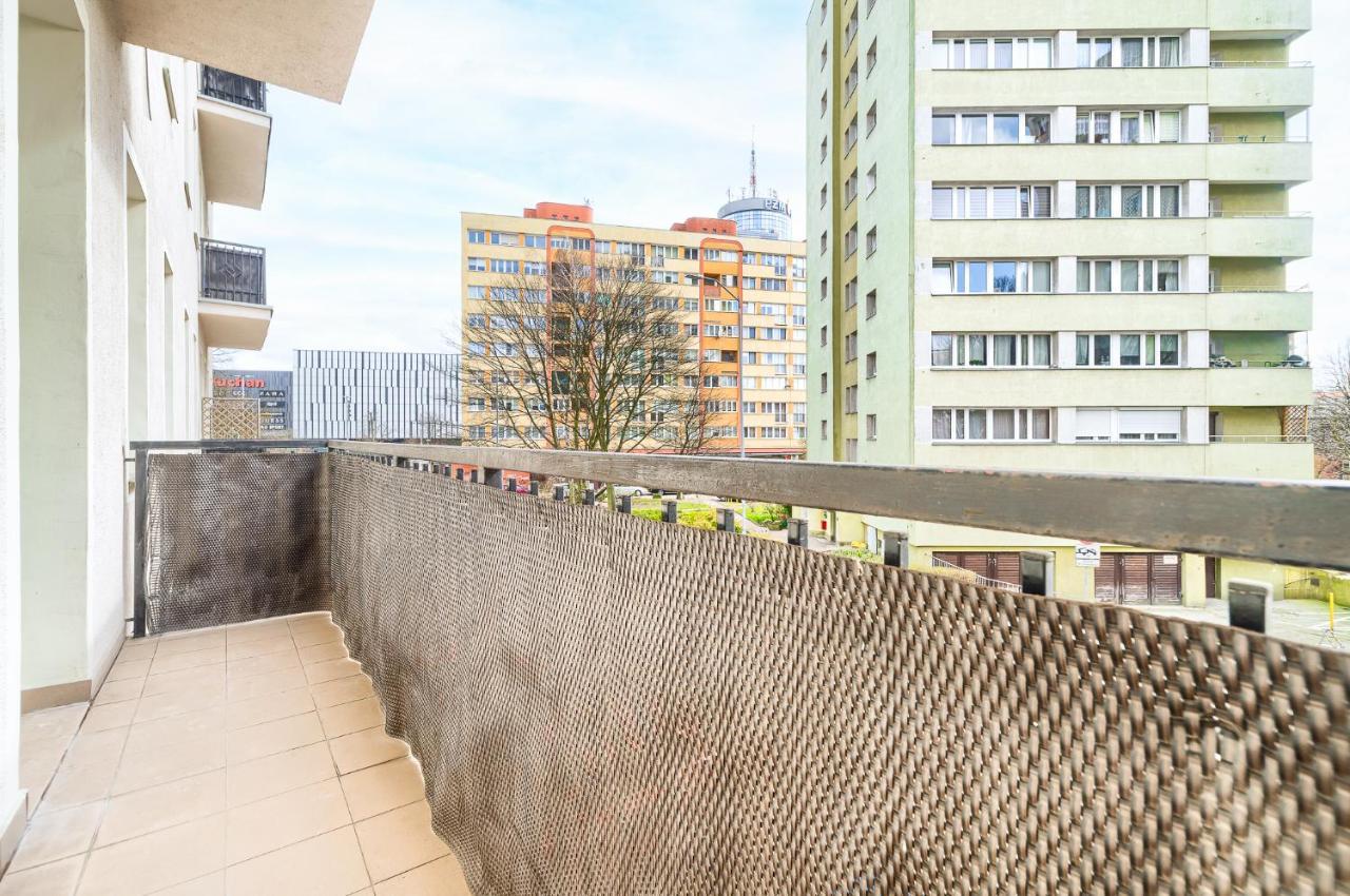 Ferienwohnung Margi Eos Apartament Large & Balcony Stettin Exterior foto