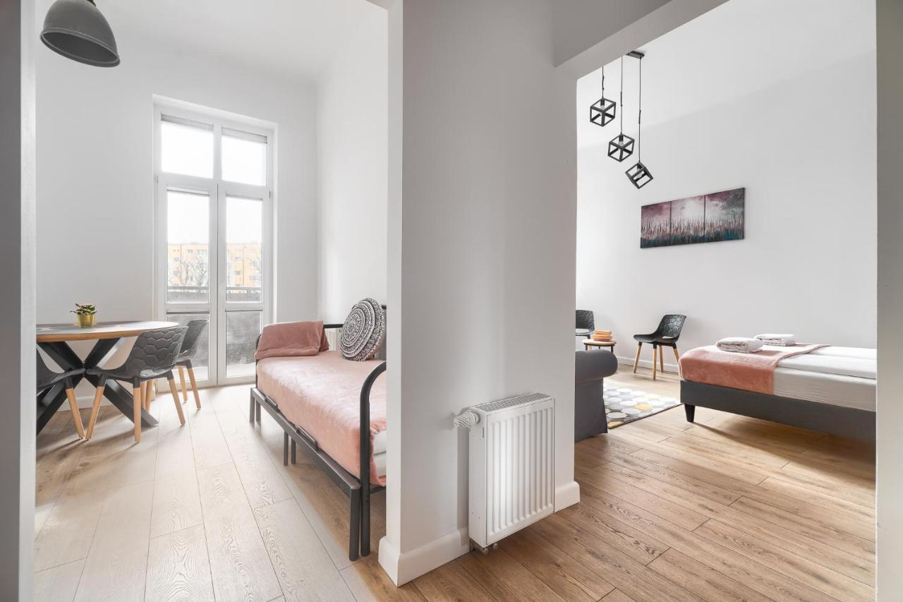 Ferienwohnung Margi Eos Apartament Large & Balcony Stettin Exterior foto